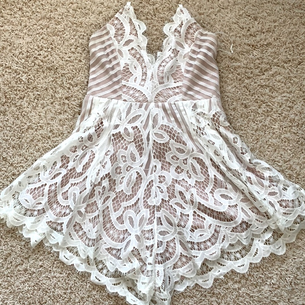 Lace romper